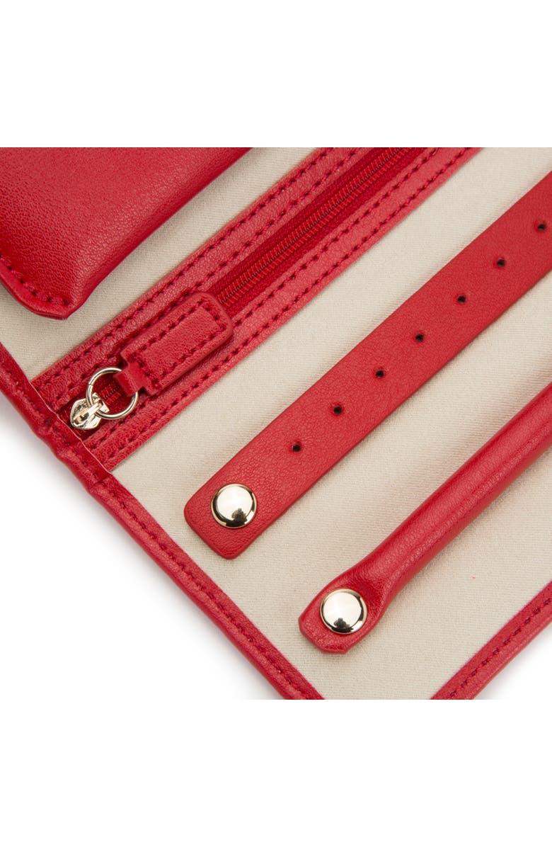 WOLF Palermo Jewelry Roll, Alternate, color, Red