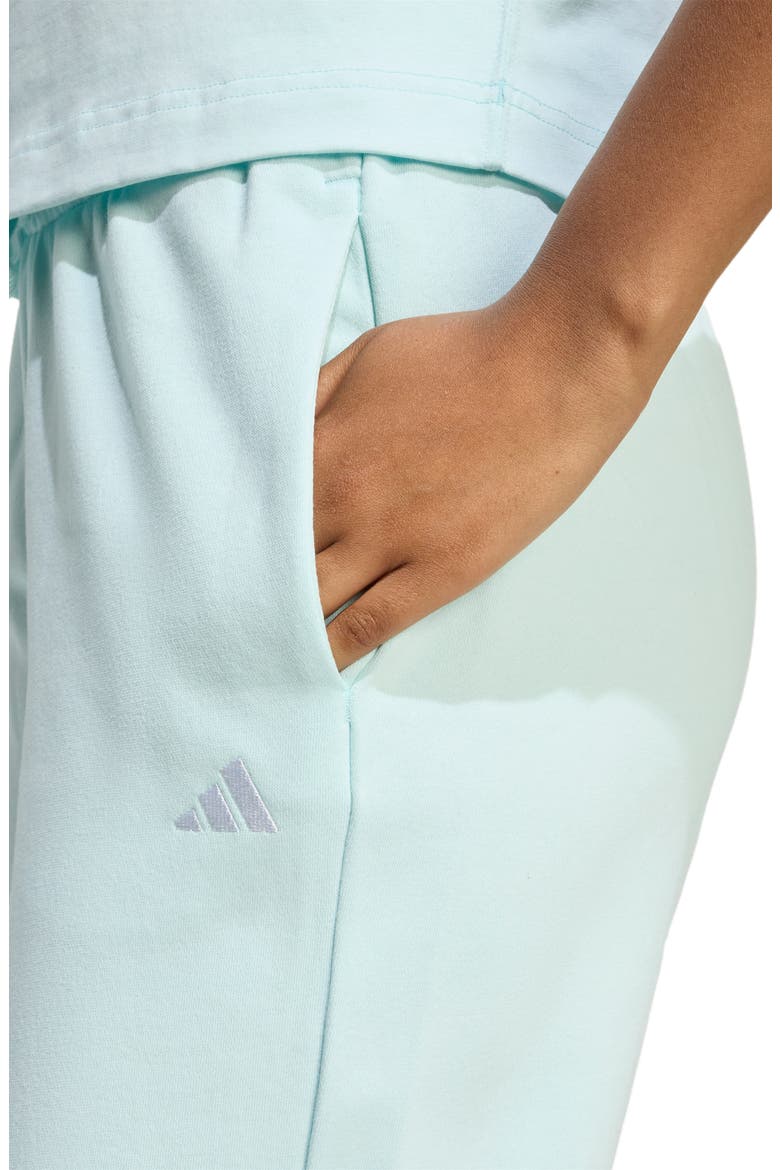 Fleece Sweatpants, Alternate, color, HALO MINT/ WHITE