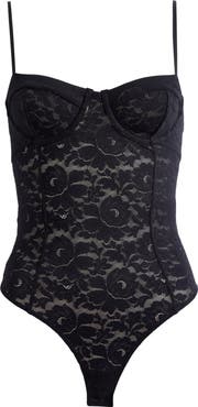 Free People Intimately FP Smooth Talking Underwire Lace Bodysuit