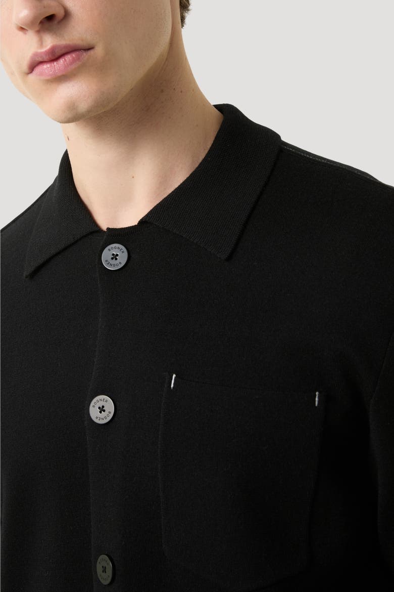 Olaf Knit Jacket, Alternate, color, Black