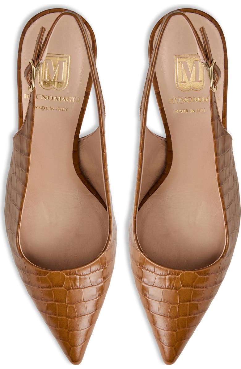 Bruno Magli Pamela Pointed Toe Slingback Pump, Alternate, color,