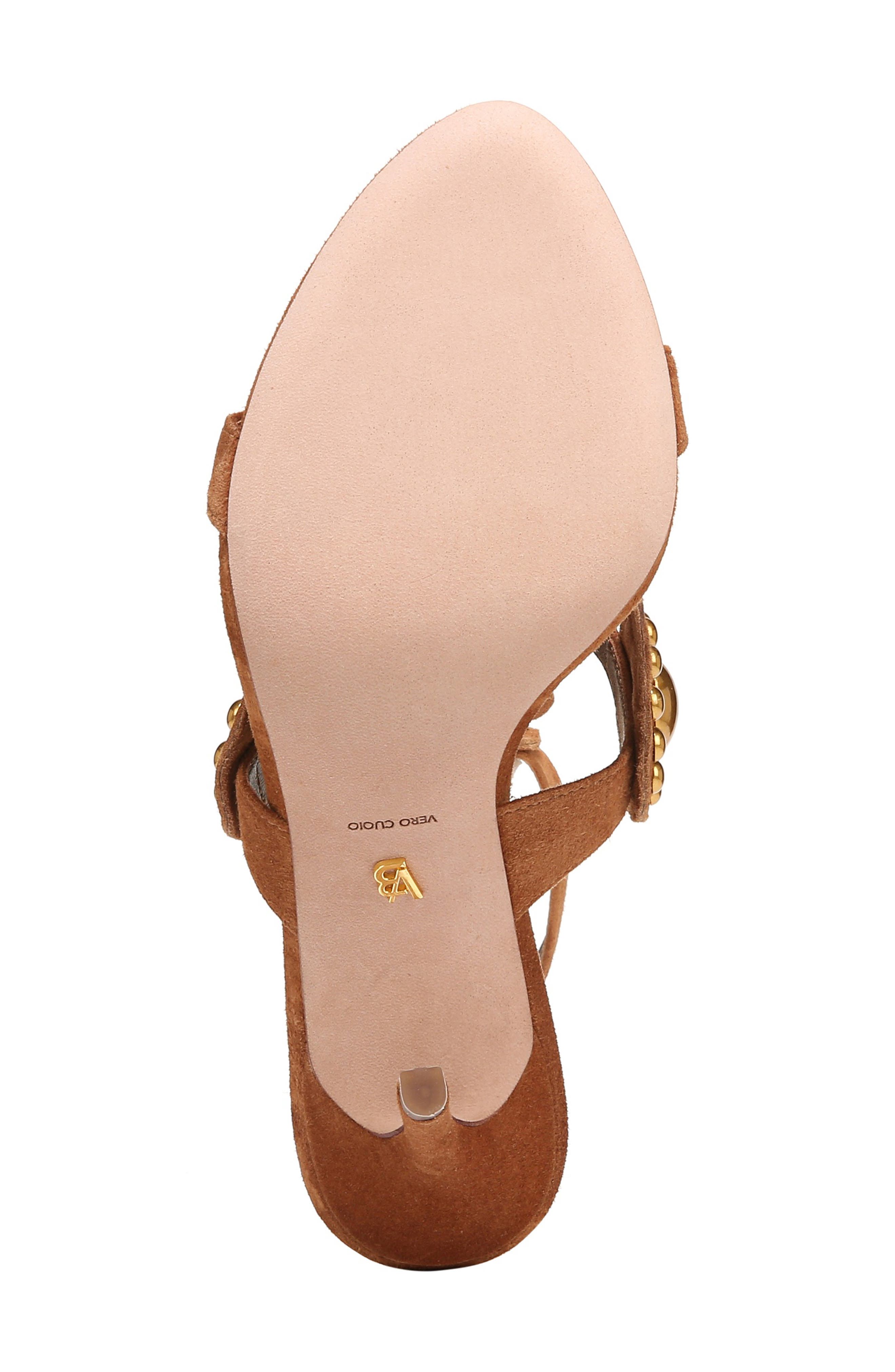 Veronica Beard Amber Ankle Strap Sandal, Alternate, color, 