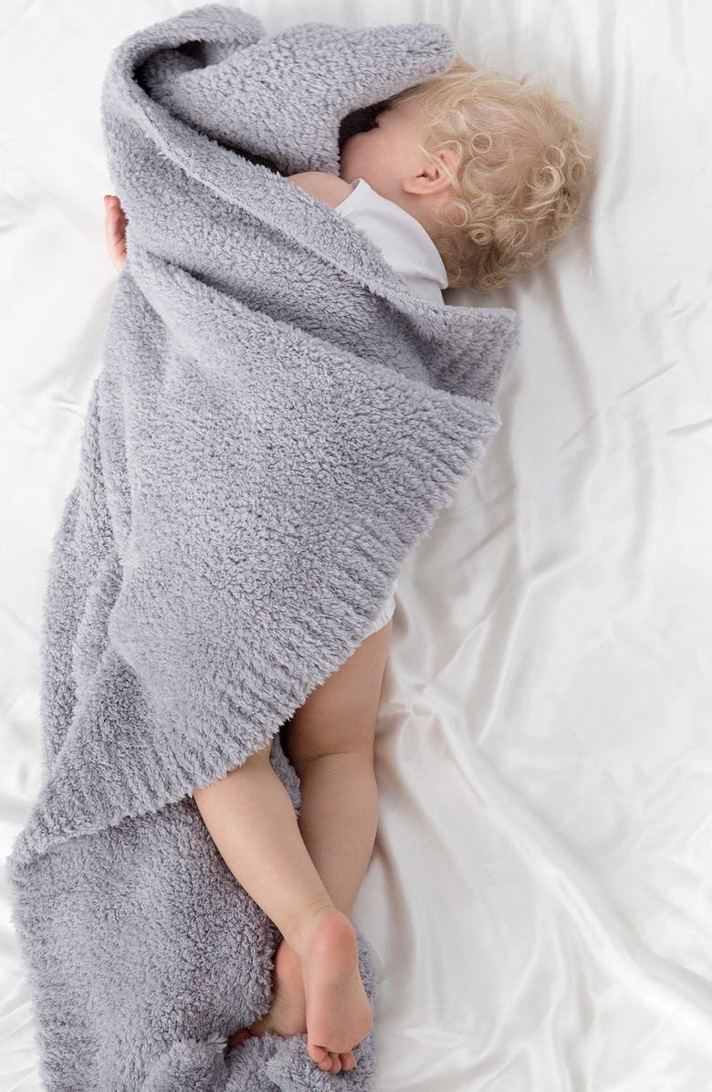 Little Giraffe Plush Chenille Blanket, Alternate, color, 