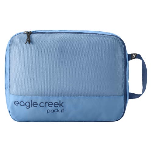 Eagle Creek Pack-it Reveal Medium Clean/dirty Cube In Blue Dawn