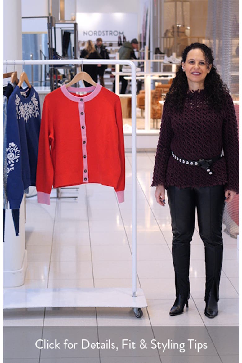 Grace Color Block Cardigan video