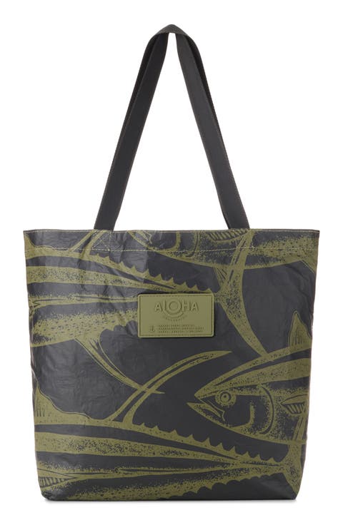 Ahi Reversible Water Resistant Tyvek® Tote
