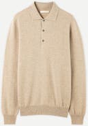 GOBI Mongolian Cashmere Essential Cashmere Polo Sweater