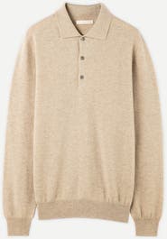 GOBI Mongolian Cashmere Essential Cashmere Polo Sweater