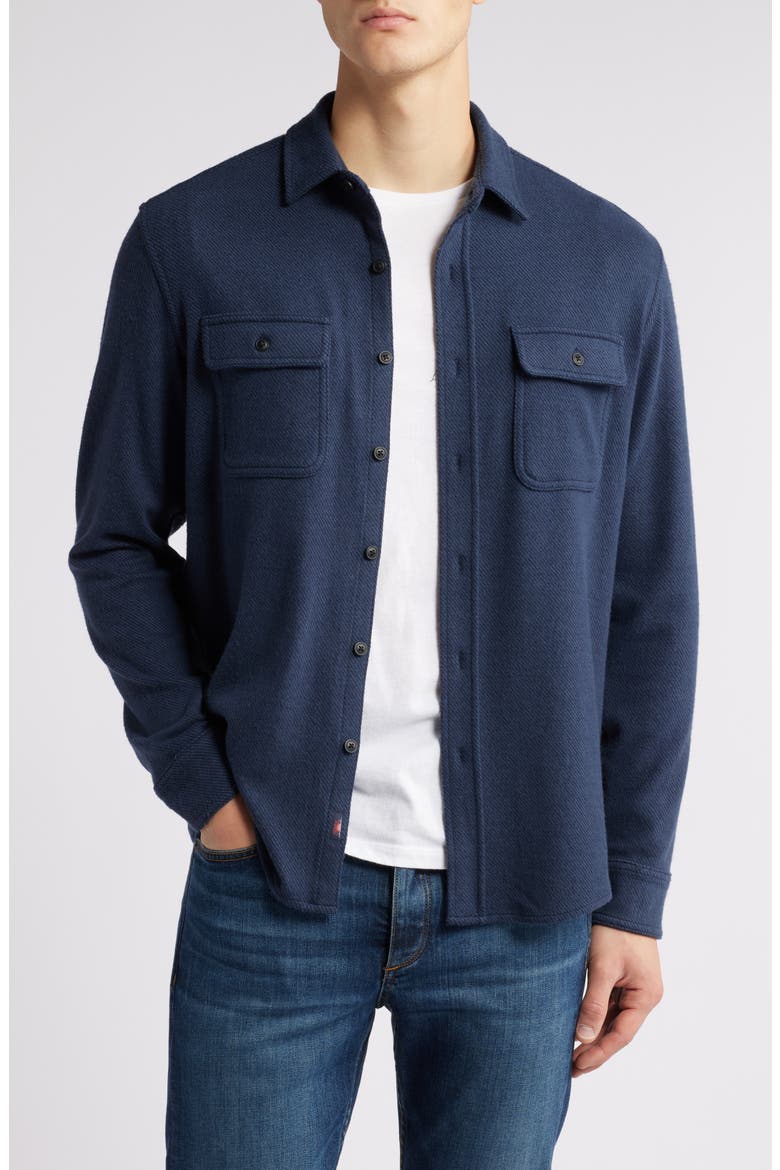 Legend Button-Up Shirt, Main, color, BRIGHTON NAVY TWILL