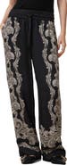 AllSaints Tyler Paisley Print Drawstring Pants