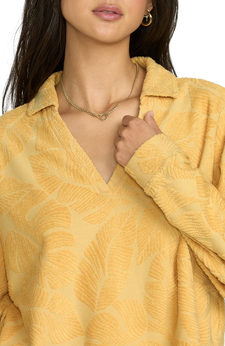Billabong Sun Palm Terry Pullover, Alternate, color, Gold Coast