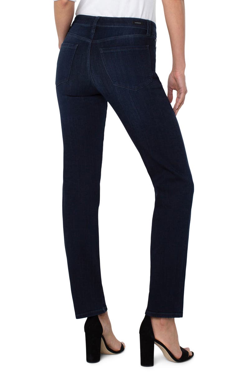 Liverpool Los Angeles Kennedy Mid Rise Straight Leg Jeans, Alternate, color, Halifax