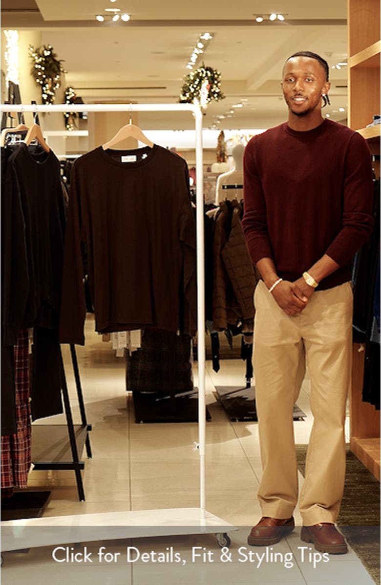 Light Long Sleeve Supima<sup>®</sup> Cotton T-Shirt, sales video thumbnail