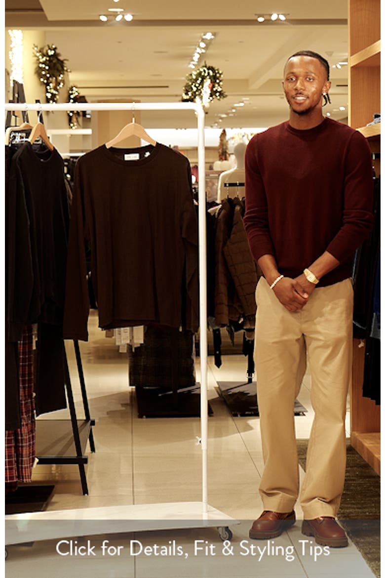 Light Long Sleeve Supima® Cotton T-Shirt video