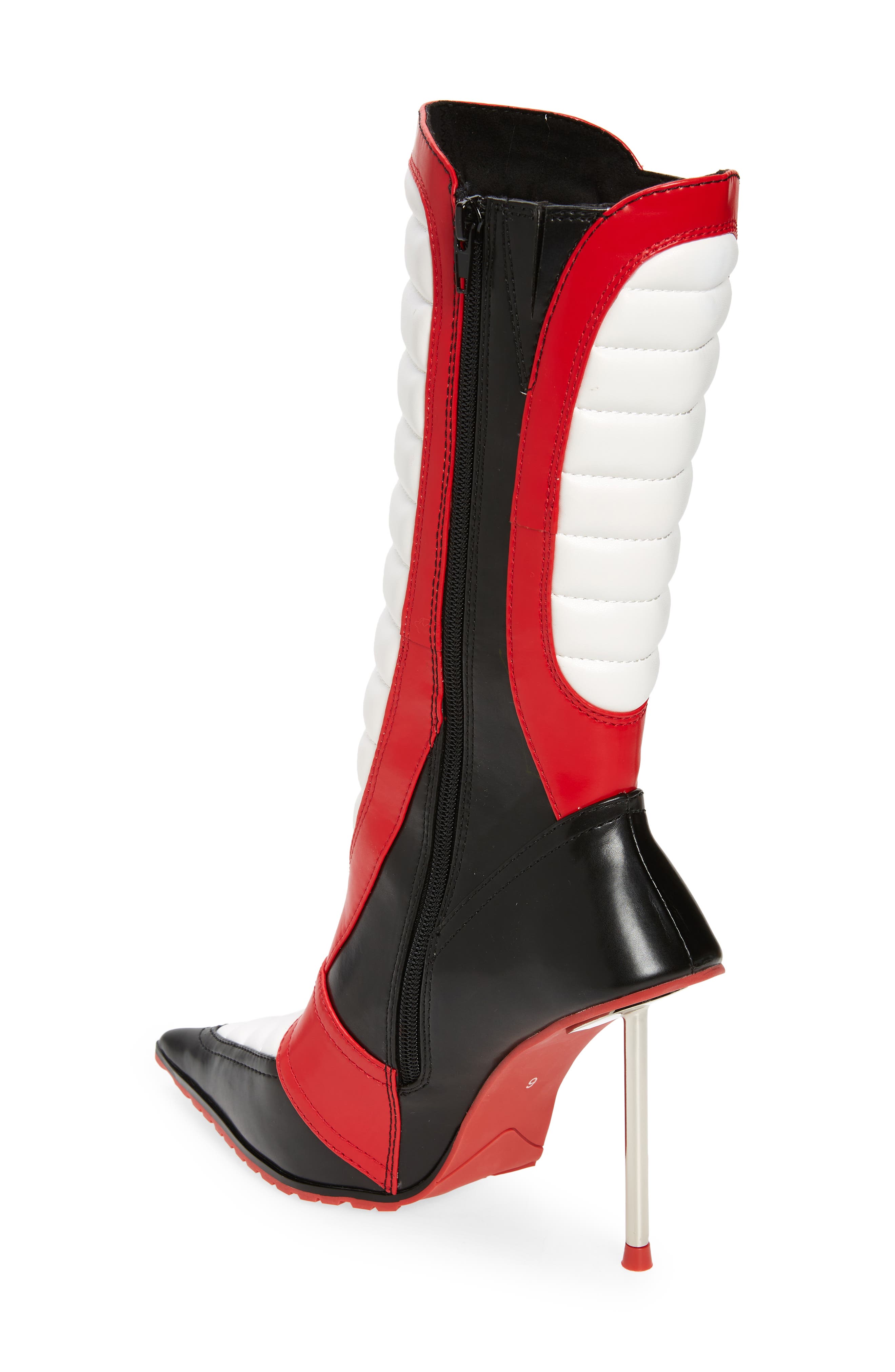 Jeffrey Campbell Motorsport Stiletto Boot, Alternate, color, 