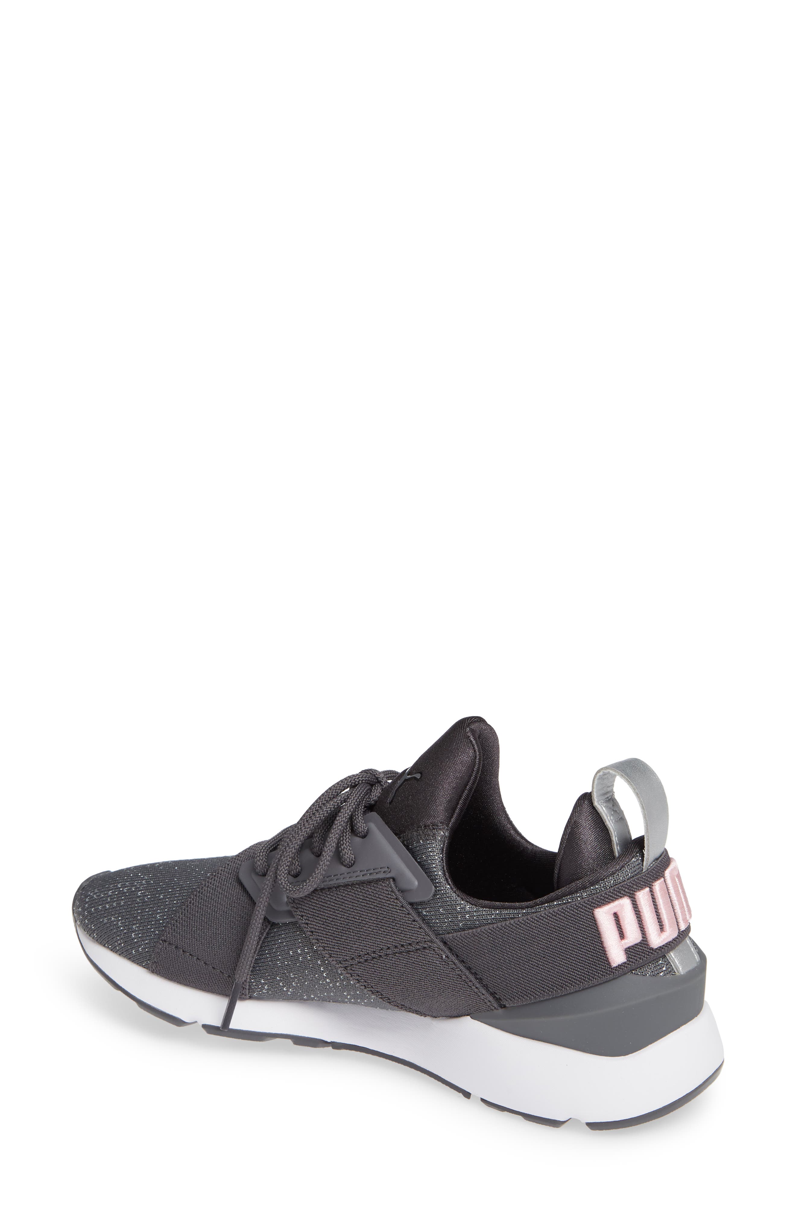 Muse Knit Sneaker, Alternate, color, IRON GATE
