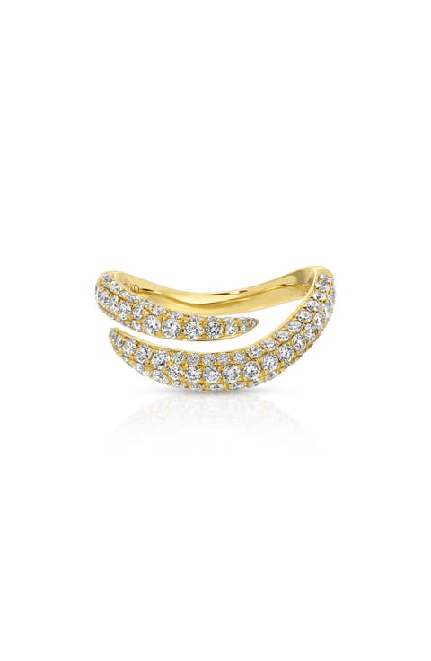 Zara 18k Gold Diamond Ring
