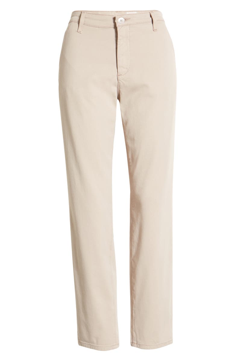 AG Caden Crop Twill Trousers, Alternate, color, Truly Taupe