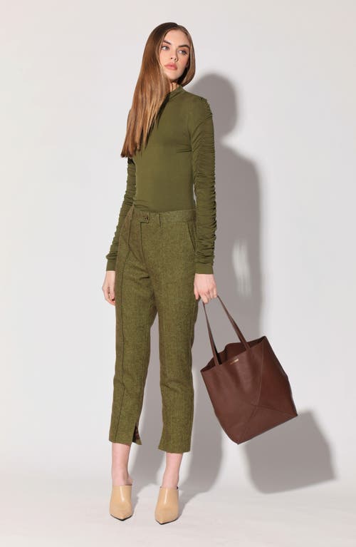 Shop Walter Baker Chaya Top In Olive