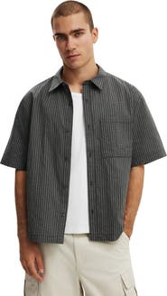 Cotton On Men's Darcy Short Sleeve Shirt