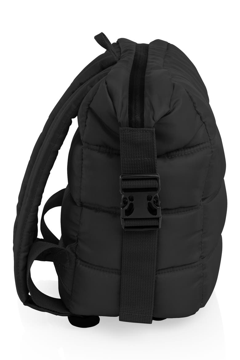 Everyday Quilted Washable Insulated Cooler Backpack, Alternate, color, OBSIDIAN BLACK