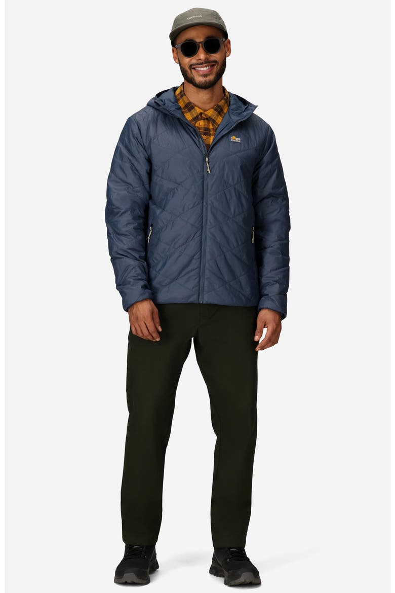 Onward Water Repellent Insulated Hooded Jacket, Alternate, color, THUNDERHEAD