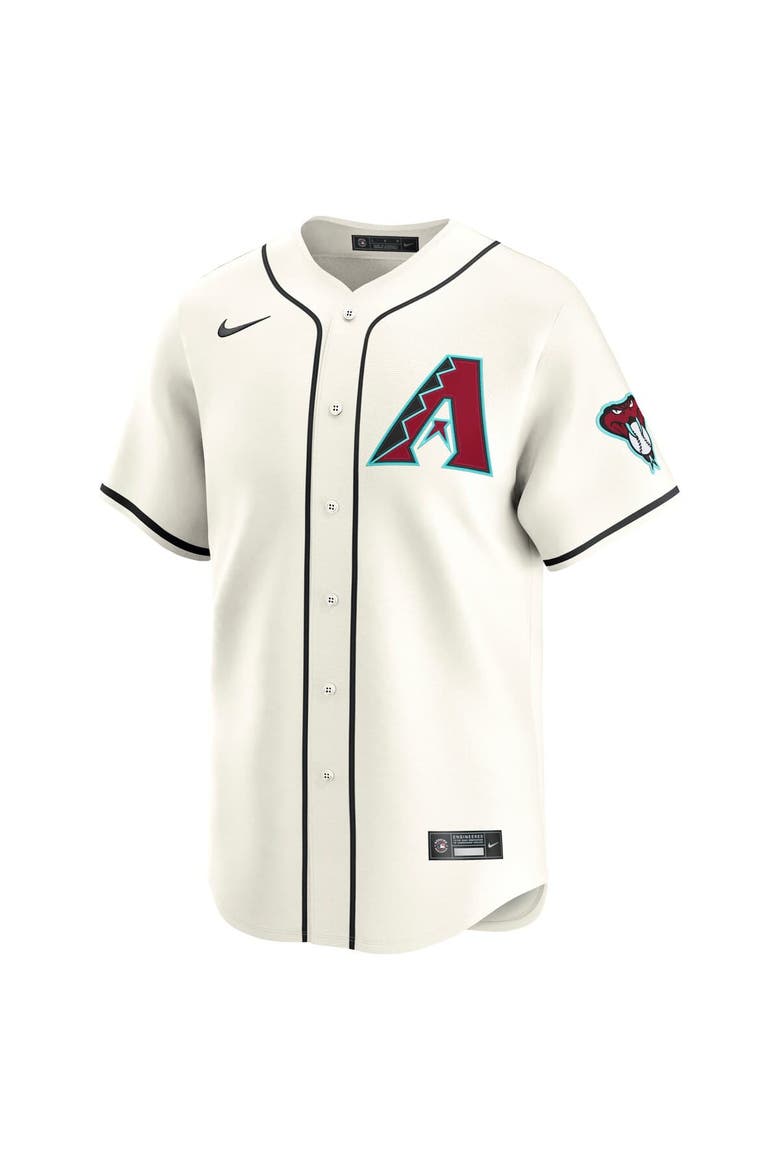 Men's Nike Corbin Carroll Cream Arizona Diamondbacks Home Limited Player Jersey, Alternate, color, Cream