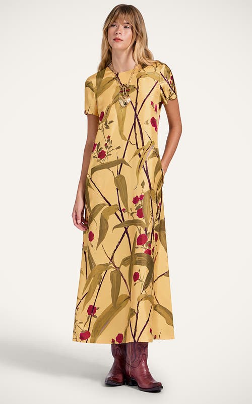 La Doublej Swing Dress In Brown