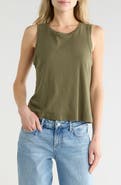 L'AGENCE Mikaela Organic Cotton Tank