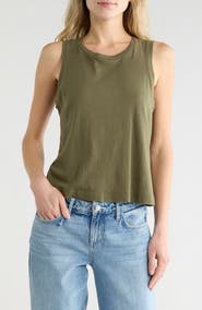 L'AGENCE Mikaela Organic Cotton Tank