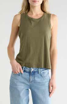 L'AGENCE Mikaela Organic Cotton Tank
