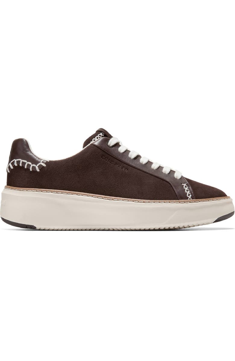Cole Haan GrandPro Topspin Sneaker, Alternate, color, Dark Chocolate/ Ivory