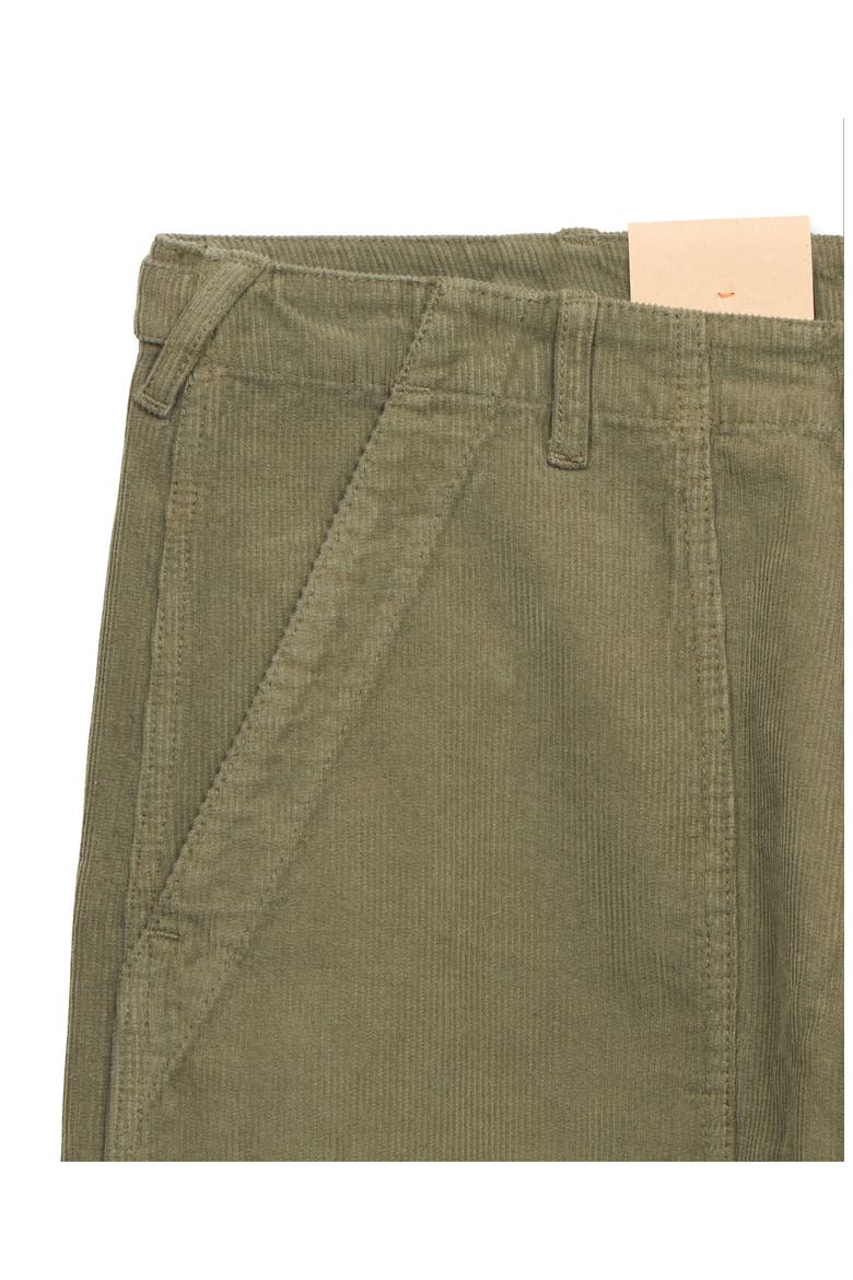 Newfatigue Corduroy Fatigue Trousers, Alternate, color, OLIVE