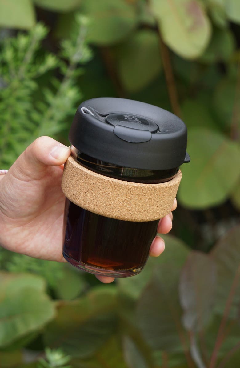KEEPCUP Brew Cork Reusable Coffee Cup, Alternate, color, Black