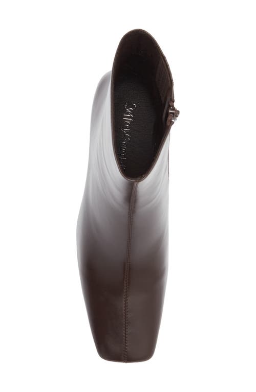 Jeffrey Campbell Chekmat Square Toe Bootie In Brown