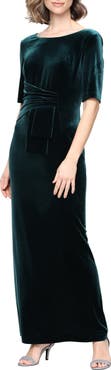 Alex Evenings Stretch Velvet Gown