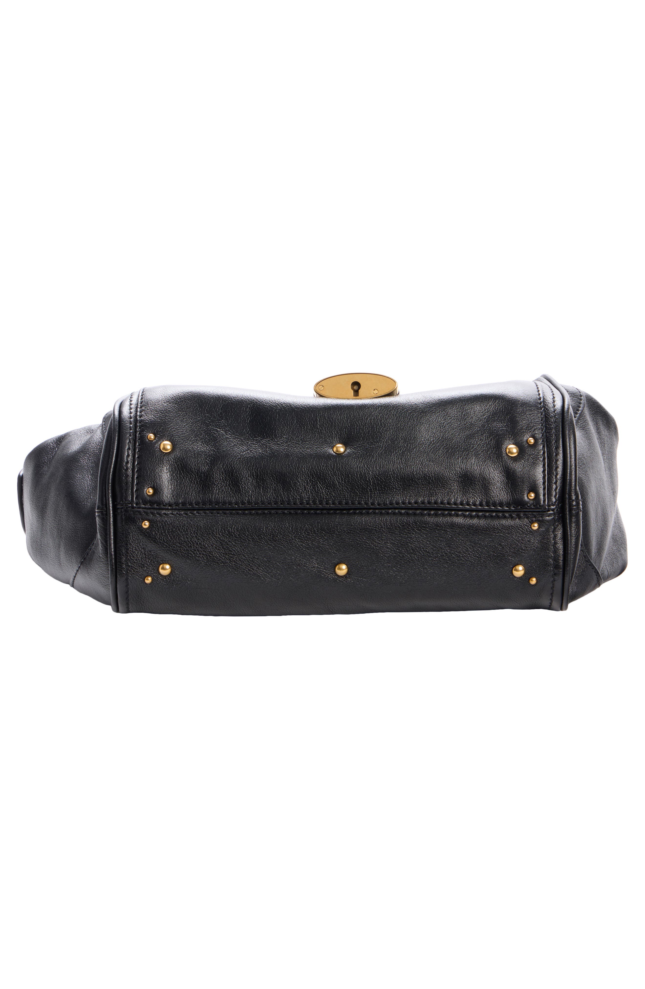 Chloé Paddington Leather Shoulder Bag, Alternate, color, 
