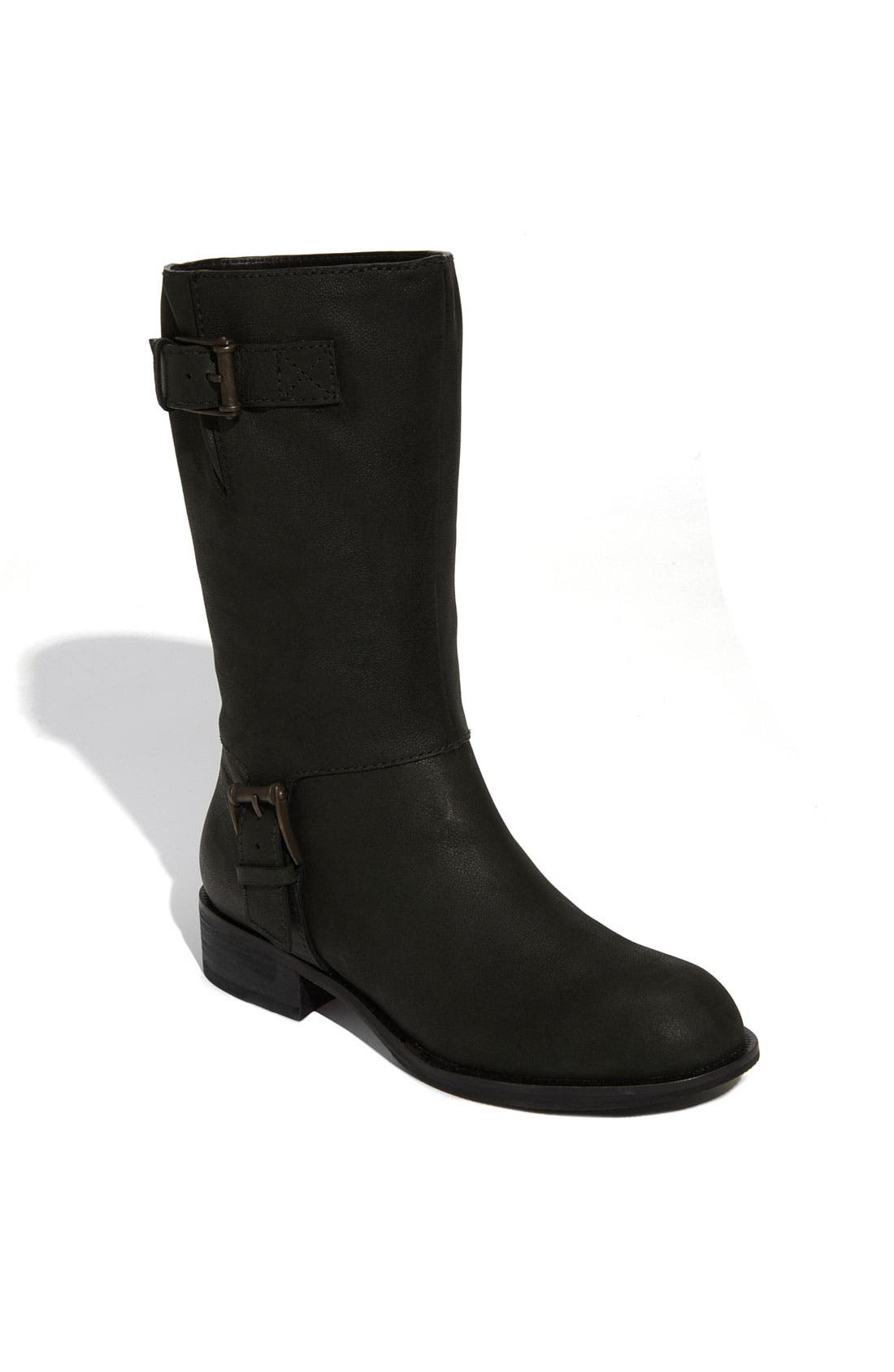Cole Haan 'Air Leora' Mid Calf Leather Boot, Main, color, 