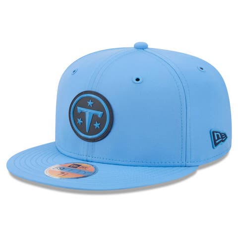 Men's New Era Light Blue Tennessee Titans 2026 Sideline 59FIFTY Fitted Hat