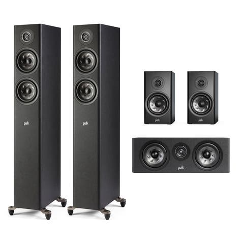 Reserve 5.0 Channel Compact Home Theater Speaker Package (Black)