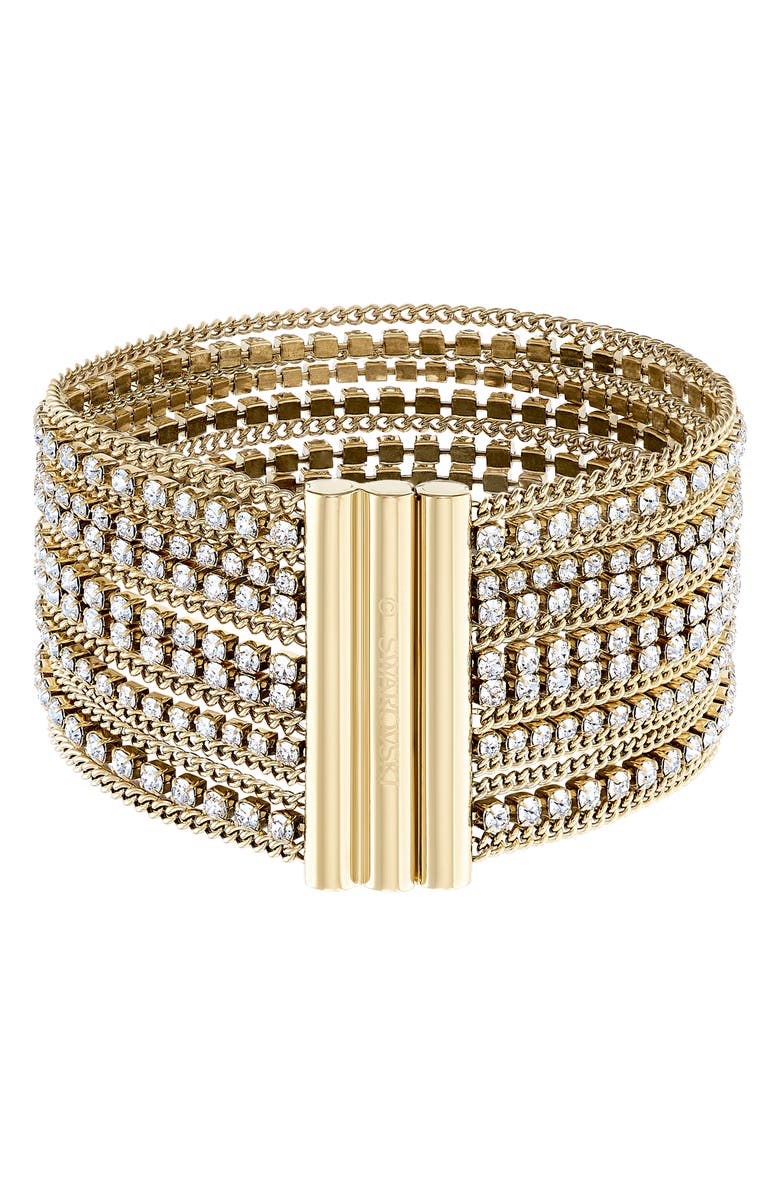 Swarovski Fit Wide Bracelet, Alternate, color,