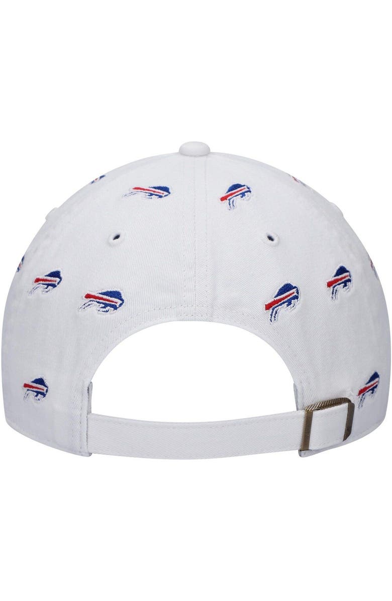 '47 Women's '47 White Buffalo Bills Confetti Clean Up Adjustable Hat, Alternate, color, White