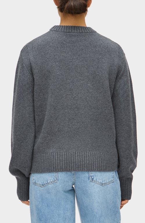 Aligne Dion Mock Neck Sweater In Gray