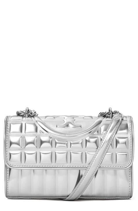Fleming Metallic Convertible Shoulder Bag