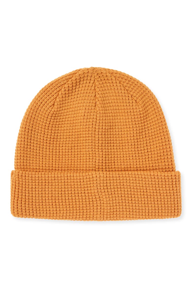 Cloud Waffle Beanie, Alternate, color, SPRUCE YELLOW