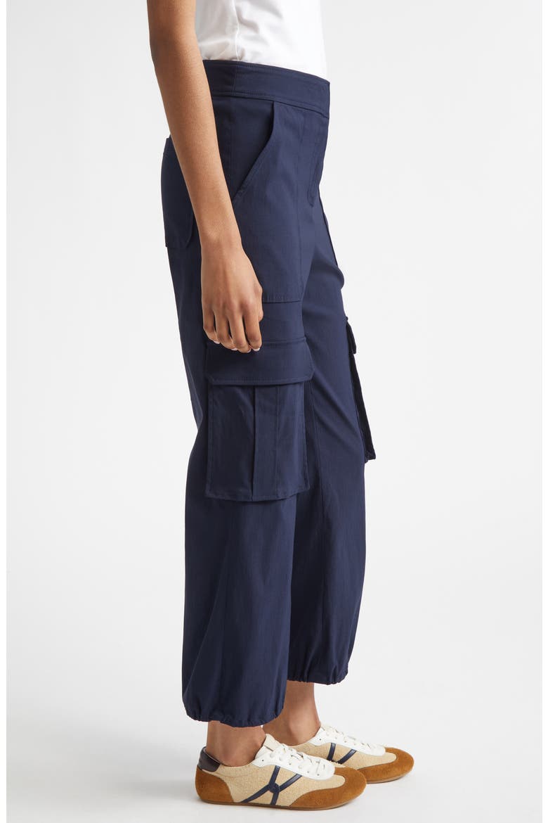 Dari Crop Cargo Pants, Alternate, color, NAVY