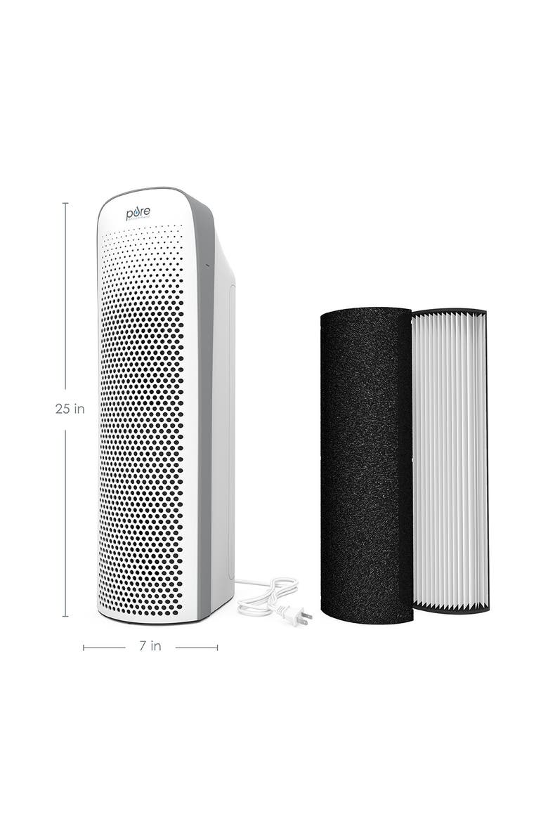 PURE ENRICHMENT PureZone Elite 4-in-1 True HEPA Air Purifier - White, Alternate, color, White