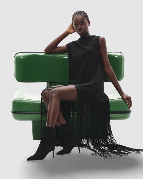 Mi/mai Zaha High Heel Ankle Boots In Black