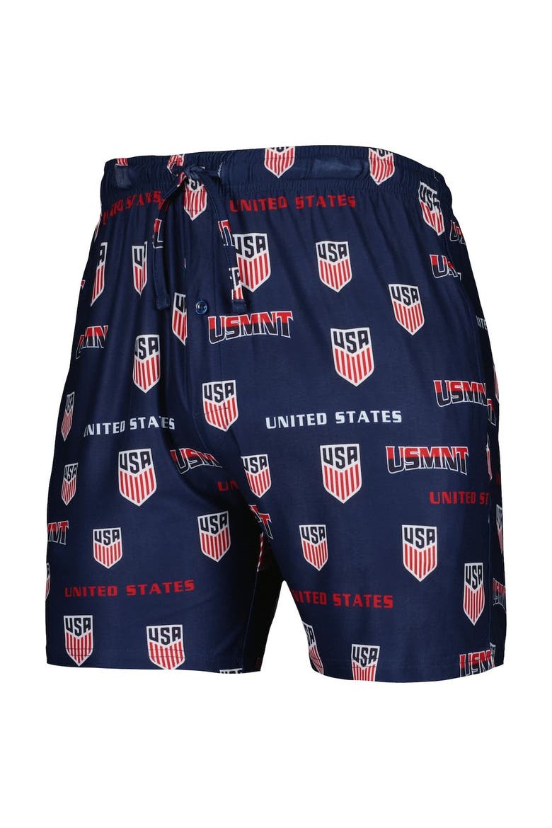 Men's Concepts Sport Navy USMNT Breakthrough Shorts, Alternate, color, Navy