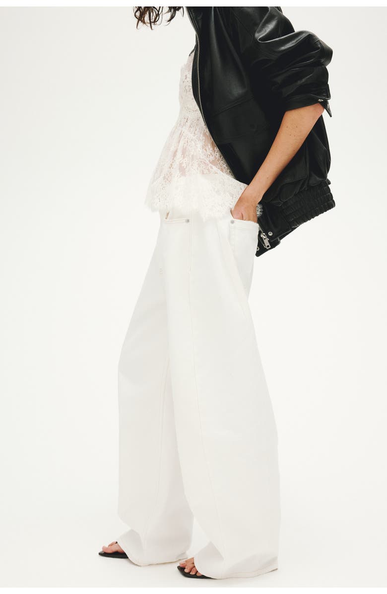H&M Barrel-leg Jeans, Alternate, color, 
